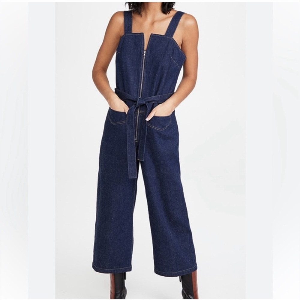 Like New Rachel Comey Bend Jumpsuit in Dark Denim